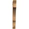 Ekena Millwork Balboa Traditional Smooth Bracket, Western Red Cedar, 3 1/2"W x 34"D x 34"H BKT04X34X34BOA01SWR - alternate 4
